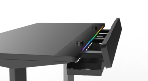 Jiecang Chất lượng cao e-thể thao RGB đèn LED máy tính PC Gamer điện ngồi đứng chơi Game bàn - Product Image 6