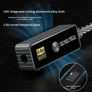 Bộ khuếch đại tai nghe giải mã Hifi di động với điều kiện mới loại âm thanh 3.5mm OTP được bảo vệ điều kiện đầu ra DC hoàn toàn mới - Product Image 4