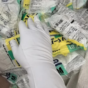 Gants en nitrile Towa 781 résistants à l'huile, antidérapants, pour travaux industriels, taille M, fabriqués au Japon - Product Image 1