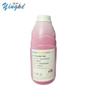 Yinghe Eco Solvent Ink CMYK para XP600 DX5 I3200 Cabezales de impresora Tinta solvente ecológica de alta calidad en Yinghe Global Overseas Warehouse - Product Image 5