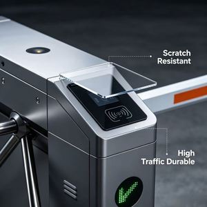 Scratch Resistant Acrylic <b>Overlay</b> Die Cut Panel for Parking Gate Access Control Industrial Use - Product Image 4