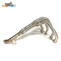 Collecteur d'échappement Euro 5+ avec 2 trous pour capteurs pour Kawasaki Z900 2021-2026 en acier inoxydable – Sortie d'usine