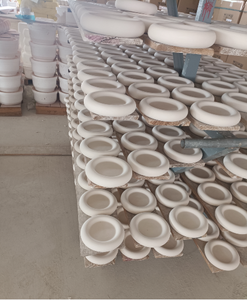 Keramische bisque chunky mokken groothandel op maat onbeschilderde keramische bisque keramiek om te schilderen voor volwassenen - Product Image 2