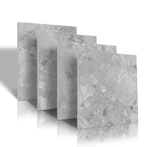 Piastrelle per Esterni <span class=keywords><strong>in</strong></span> <span class=keywords><strong>Cemento</strong></span> Rustico Moderno 600*600, Gres Porcellanato Grigio Antiscivolo a Tutta Massa per Giardino con Funzione Mattone Refrattario - Product Image 1