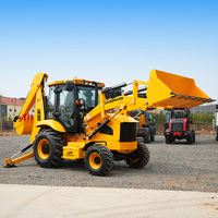 Chargeuse-pelleteuse LANDWARD LW388 8 tonnes, mini-chargeuse-pelleteuse chinoise économique