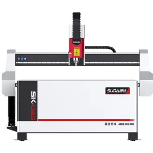 विज्ञापन के लिए SUDA 3KW सीएनसी उत्कीर्णन मशीन 1325 सीएनसी राउटर काटने की मशीन
