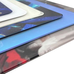 Tapis de souris en verre trempé lisse, étanche, personnalisable en forme et couleur, pour un contrôle rapide et précis de la souris, idéal pour le bureau et le gaming - Product Image 2