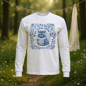 Camiseta de manga larga In My Feral Bride Era, camiseta para despedida de soltera, boda, compromiso - Product Image 3