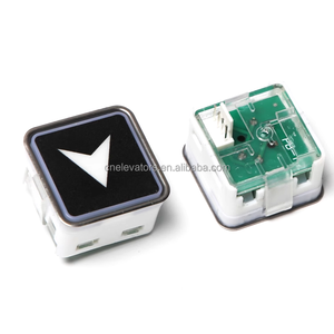PB-12 thang máy nút vuông push <span class=keywords><strong>button</strong></span> LED chiếu sáng cho các bộ phận thang máy - Product Image 2