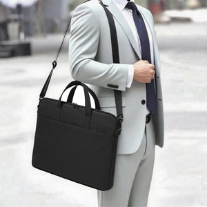 Sac pour ordinateur portable durable, étuis pour ordinateur portable professionnels personnalisés avec plusieurs compartiments pour les affaires et le bureau - Product Image 2