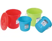 Customized Color Pp Plastic Bucket with Handle