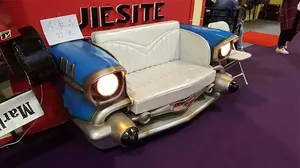 OFERTA 2022: Decoración Punk para Bares y Restaurantes, Modelo de Cabeza de Coche de Carreras, Decoración DIY para el Hogar, Modelo de Roadster, Decoración para Sofá - Product Image 4