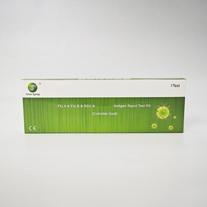 Prueba Rápida de Antígeno Combinada 4 en 1 para Patógenos Respiratorios, Virus de la Gripe A, Gripe B y VRS, Prueba Rápida de Oro Coloidal, Prueba Casera para Clínica, <span class=keywords><strong>Farmacia</strong></span> y Autoevaluación - Product Image 2