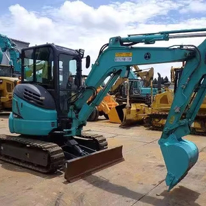Miniexcavadoras usadas en buen estado de 3,5 toneladas, Kobelco Sk35 Sk50 Sk55, máquina excavadora Original japonesa de alta calidad a la venta - Product Image 1
