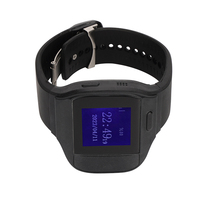 IP68 avec appel bidirectionnel,, moniteur de température/sommeil/pas pour personnes âgées et enfants