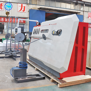 آلة ثني وقطع الحلقات من إنتاج المصنع، ماكينة أوتوماتيكية لثني قضبان الصلب على شكل حلقات مع شهادة المطابقة الأوروبية - Product Image 1