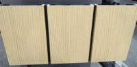 Panel compuesto de aluminio con revestimiento de PVDF gris oscuro de 3/4mm, hoja Acp/ACM para decoración de paredes