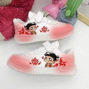 2025 Spring Autumn Cartoon Children's Lightweight Breathable Running <b>Shoes</b> New Red Blue Mandarin Duck Boys Girls Trendy - Product Image 4