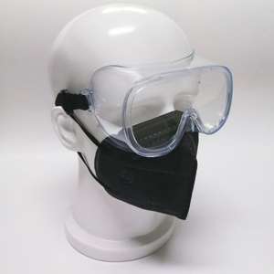 CE EN166 ANSI Z78.1 نظارات واقية طبية مضادة للفيروسات مضادة للضباب مقاومة للرذاذ نظارات عين بإطار PC للاستخدام في المستشفيات - Product Image 2