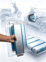 Batteries NMC à cellules en pochette GBT 3.7V 49.2Ah 49.2 54Ah 64Ah 65Ah 67Ah à décharge rapide 4C16C pour vélos électriques et voitures électriques