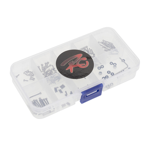 <span class=keywords><strong>RC</strong></span> điều khiển từ xa mô hình xe thép không gỉ M1.4 ốc vít Nuts bu lông Kit cho trục scx24 90081 - Product Image 1