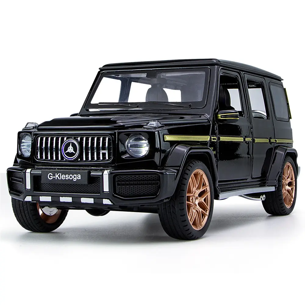 Best seller dropshipping 1:18 grande modello di auto in lega Benz Die cast Metal Toy Car Boy Toy Pull Back China Toy Gift