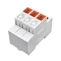 TOMZN 3P DC Shield-Type SPD TZG40-PV 1000V 1200V 1500V PE protezione T2 MOV indicatore luminoso 10 ~ 20kA 20 ~ 40kA Din Rail 3.2kV