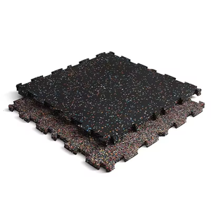 Tapetes de Goma Encastrables - Absorción de Impactos, Impermeables y Duraderos para Gimnasio, Hogar, Exteriores, Campo de Tiro y Jardín - Product Image 1