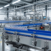 Machine de remplissage et d'embouteillage automatique de boissons gazeuses (CSD) en bouteilles de verre de 250 ml et 500 ml, capacité de 4000 à 20000 BPH, prix usine avec certification CE