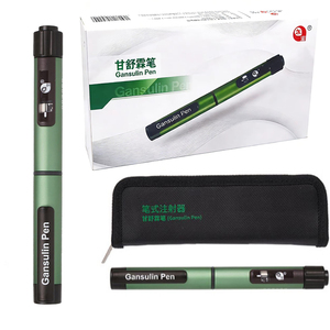 Bolígrafo <span class=keywords><strong>de</strong></span> Inyección <span class=keywords><strong>de</strong></span> <span class=keywords><strong>Insulina</strong></span> Metálico Reutilizable a Precio <span class=keywords><strong>de</strong></span> Fábrica para un Cuidado Médico Preciso con Perilla <span class=keywords><strong>de</strong></span> Dosis Ajustable y Carcasa Metálica - Product Image 1