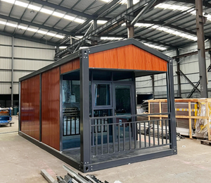 Khách sạn nhà ở container hiện đại kiểu A-frame 20ft 40ft, vật liệu panel sandwich - Product Image 1