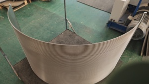 Food Grade Stainless Steel Pressure Arc <strong>Sieve</strong> Bend Screen Panel Wedge Wire Screen Corn Starch Dewatering Solid Liquid Separation - Product Image 4