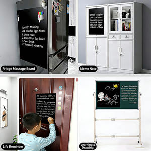 Pizarra Adhesiva <span class=keywords><strong>para</strong></span> Refrigerador MAG DRAW y Lámina Magnética de Papel Pizarra Negra 1.0x20m <span class=keywords><strong>para</strong></span> Educación Infantil - Product Image 5