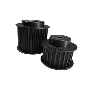 Polea Síncrona con Tratamiento de Ennegrecimiento Personalizado, Polea de Correa Dentada de Acero al Carbono 5M para Equipos Industriales - Product Image 2