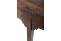 Meubles de salon sur mesure, vente en gros, tables consoles en bois massif brun rustique antique pour la décoration du hall d'entrée ou du couloir