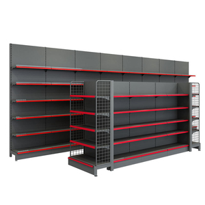 Estante Guichang Góndola Pantalla de metal Tienda de comestibles Compras usadas Estantes de supermercado Equipo Estante Estantería - Product Image 1