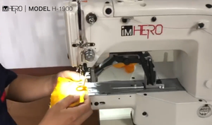 Mũ Bóng Chày Máy Làm Nút Holing Máy Máy May Công Nghiệp Lỗ Xỏ Lỗ Máy Tính - Product Image 5