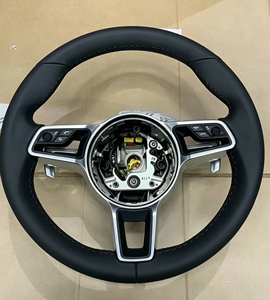 Volante de Fibra de Carbono a <span class=keywords><strong>Precio</strong></span> de Fábrica al por Mayor para <span class=keywords><strong>Porsche</strong></span> Macan, Panamera, Cayman, Boxster, 718, 991, 911, Cayenne, Mejora de Equipamiento - Product Image 4