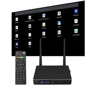 Decodificador de TV Android 14 <span class=keywords><strong>Premium</strong></span> con IA, Octa Core, 128GB, WiFi de Doble Banda, 8GB RAM, 8K Streaming, Amlogic S928X-K, OEM de Fábrica - Product Image 1