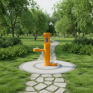 Public Freestanding Colorful Stainless Steel 304 316 <strong>Water</strong> <strong>Dispenser</strong> Simple Design for Outdoor - Product Image 2