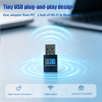Carte Réseau Sans Fil Intérieure IFA02 2-en-1 USB 150Mbps 2.4GHz BT4.2 avec Point d'Accès Intelligent (AP) et Hotspot WiFi – En Stock