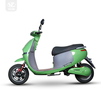 Moped électrique léger et économique à deux roues, avec frein à disque, étanche, haute vitesse, longue autonomie, idéal pour les trajets quotidiens, le travail, les déplacements et l'usine.