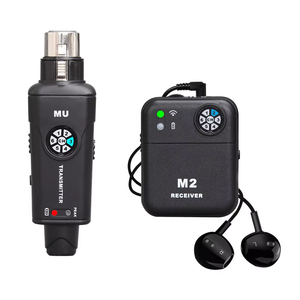 Système de monitoring intra-auriculaire sans fil léger Xvivee U4, technologie Dante, faible latence, fréquence réglable, écouteurs pour groupe, scène - Product Image 1