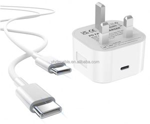 Best Selling 20W USB <b>C</b> Travel Wall Charger UK Plug PD3.0 TYPE <b>C</b> Fast <b>Charging</b> Head Android Adapter for iPhone 14 13 12 - Product Image 1