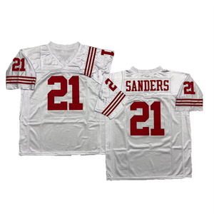 Maglia da Calcio Vintage da Uomo con Cuciture Stile Retrò Steve Young Joe Montana Deion Sanders <span class=keywords><strong>Ricky</strong></span> Watters Roger Craig Spedizione Veloce - Product Image 5