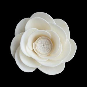 Fleur <span class=keywords><strong>de</strong></span> <span class=keywords><strong>rose</strong></span> en <span class=keywords><strong>bois</strong></span> <span class=keywords><strong>de</strong></span> Sola faite à la main <span class=keywords><strong>de</strong></span> 8 cm, blanche naturelle, fleur artificielle en <span class=keywords><strong>bois</strong></span> <span class=keywords><strong>de</strong></span> Sola pour la décoration <span class=keywords><strong>de</strong></span> mariage et <span class=keywords><strong>de</strong></span> la maison - Product Image 2