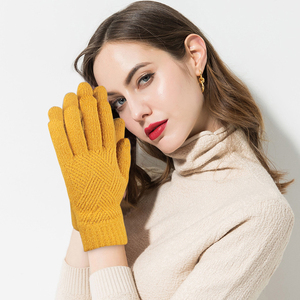 <span class=keywords><strong>Guanti</strong></span> <span class=keywords><strong>Touchntuff</strong></span> Jacquard neri invernali per apparecchiature elettroniche - Product Image 2