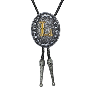 <span class=keywords><strong>Cravate</strong></span> Bolo <span class=keywords><strong>Cowboy</strong></span> Rétro avec Cordon Réglable et Pendentif Rond en Pierre Marron – Accessoire de Cou Élégant - Product Image 4