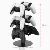 Accessoires de jeu support de contrôleur pour PS5/Switch/Xbox support de stockage de contrôleur support de casque