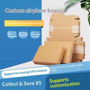 Cajas de Envío Rectangulares Largas para Ropa, Personalizadas para Pequeños Lotes, Ultra Resistentes, de Papel Kraft de 3 Capas - Product Image 4